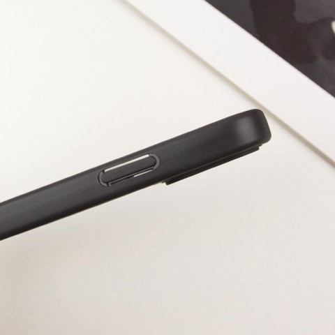 TPU чохол Transparent + Colour 1,5mm для Apple iPhone 14 (6.1") Black