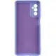 Чохол Silicone Cover Lakshmi Full Camera (A) для Samsung Galaxy M14 5G Бузковий / Dasheen