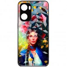 TPU+PC чохол Prisma Ladies для Oppo A57s / A77s Peonies