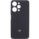 Чохол Silicone Cover Lakshmi Full Camera (AA) with logo для Xiaomi Redmi 12 Чорний / Black