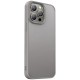 TPU чохол Carbon Protective with Magsafe для Apple iPhone 13 Pro Max (6.7") Grey