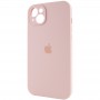 Чохол Silicone Case Full Camera Protective (AA) для Apple iPhone 13 (6.1") Рожевий / Pink Sand / PVH