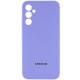 Чохол Silicone Cover Lakshmi Full Camera (AAA) with Logo для Samsung Galaxy A56 Бузковий / Dasheen