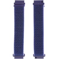 Ремінець Nylon для Smart Watch 20mm Темно-синій / Бузковий