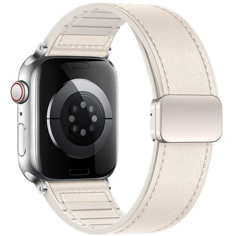 Ремінець Hoco WA34 Basic magnetic buckle silicone leather strap для Apple watch 38/40/41/42mm Star Color