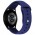 Силіконовий ремінець Sport для Smart Watch 20mm Синій / Deep navy