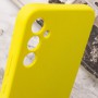 Чохол Silicone Cover Lakshmi Full Camera (AAA) для Samsung Galaxy A55 Жовтий / Yellow