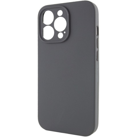 Чохол Silicone Case Full Camera Protective (AA) NO LOGO для Apple iPhone 13 Pro Max (6.7") Сірий / Dark Gray