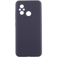 Чохол Silicone Cover Lakshmi Full Camera (AAA) для Xiaomi Redmi 12C Сірий / Dark Gray