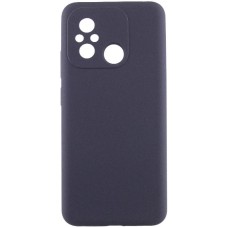 Чохол Silicone Cover Lakshmi Full Camera (AAA) для Xiaomi Redmi 12C Сірий / Dark Gray
