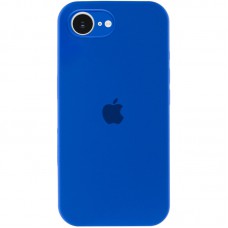 Чохол Silicone Case Full Camera Protective (AA) для Apple iPhone 16e (6.1") Синій / Capri Blue