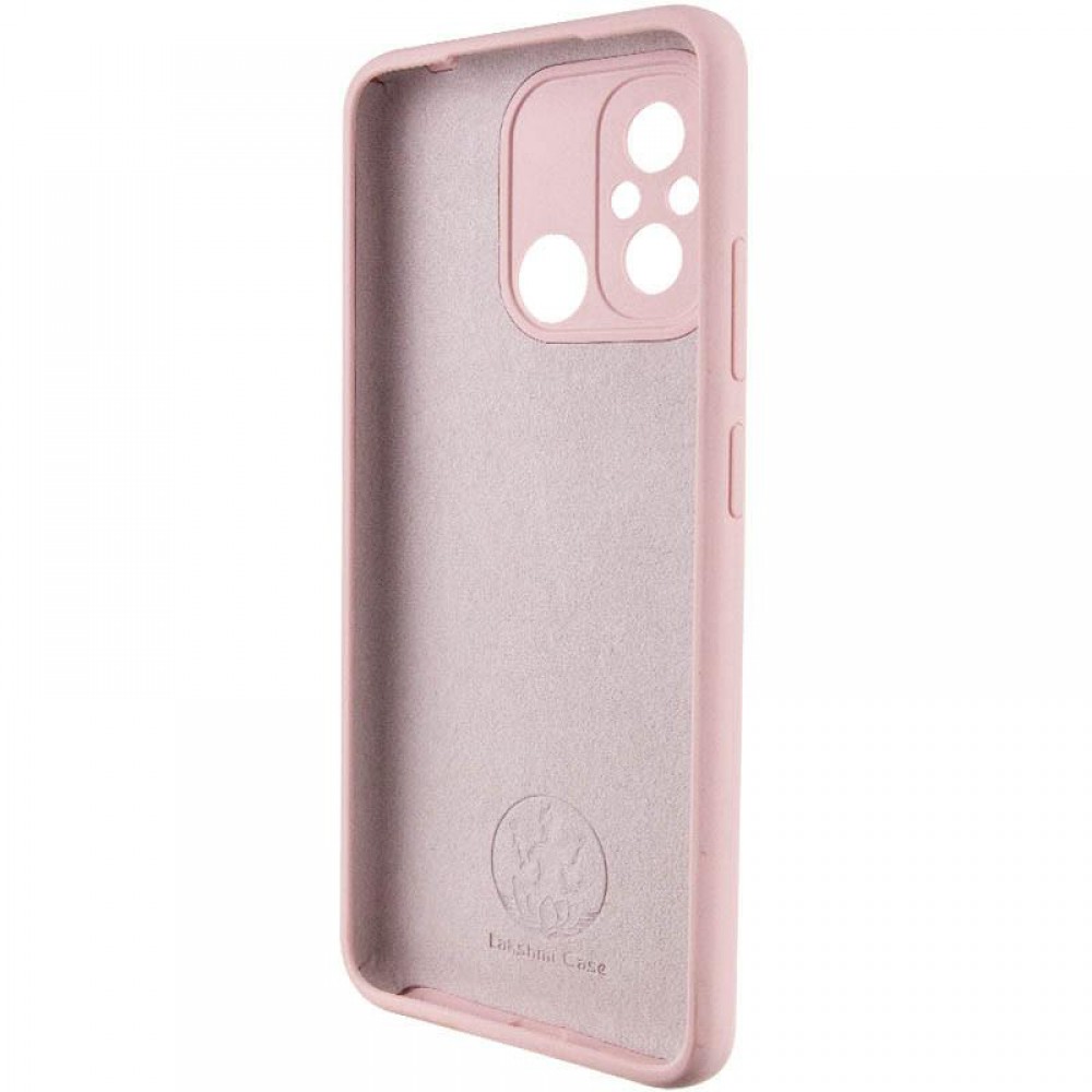 Чохол Silicone Cover Lakshmi Full Camera (AAA) with Logo для Xiaomi Redmi 12C Рожевий / Pink Sand