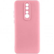 Чохол TPU GETMAN Liquid Silk Full Camera для Xiaomi Redmi 8 Рожевий / Pink