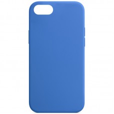 Чохол Silicone Case Full Protective (AA) NO LOGO для Apple iPhone SE (2020) Синій / Capri Blue