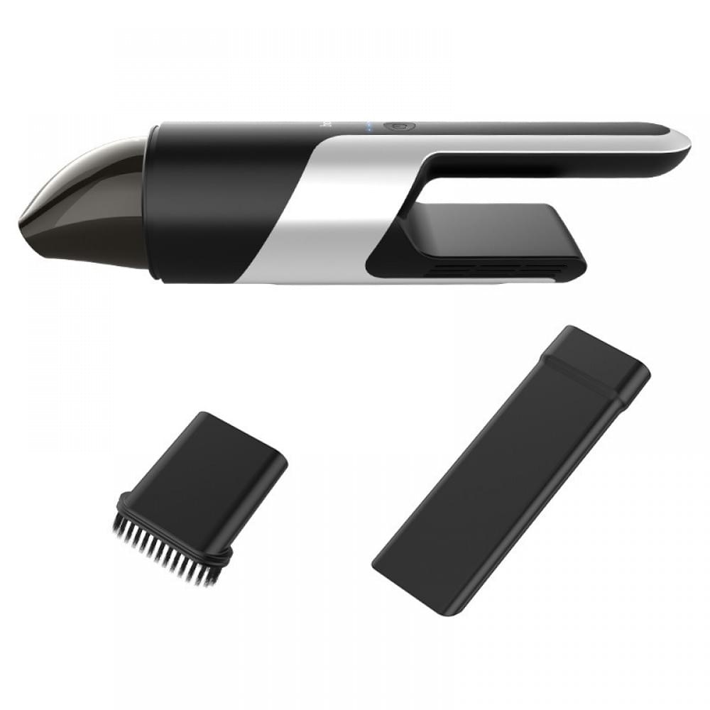 Портативний пилосос Hoco PH16 Azure portable car vacuum cleaner Black / Silver