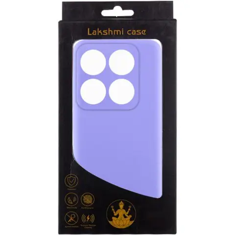 Чохол Silicone Cover Lakshmi Full Camera (AAA) для Xiaomi 15T Бузковий / Dasheen