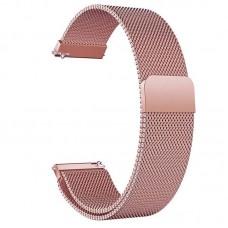 Ремінець Milanese Loop для Smart Watch 22mm Rose Gold