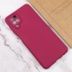 Чохол Silicone Cover Lakshmi Full Camera (A) для Samsung Galaxy M33 5G Бордовий / Marsala