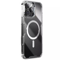 TPU чохол Nillkin Nature Pro Magnetic для Apple iPhone 16 Pro (6.3") Безбарвний (прозорий)