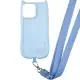 Чохол TPU GETMAN Cat with straps для Apple iPhone 15 Pro (6.1") Blue