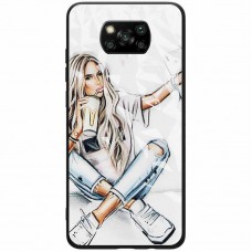 TPU+PC чохол Prisma Ladies для Xiaomi Poco X3 NFC / Poco X3 Pro Selfie