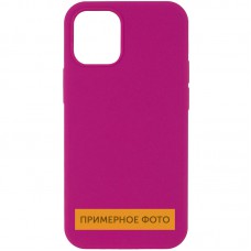 Чохол Silicone Case Full Protective (AA) NO LOGO для Apple iPhone 16 Pro (6.3") Малиновий / Dragon Fruit