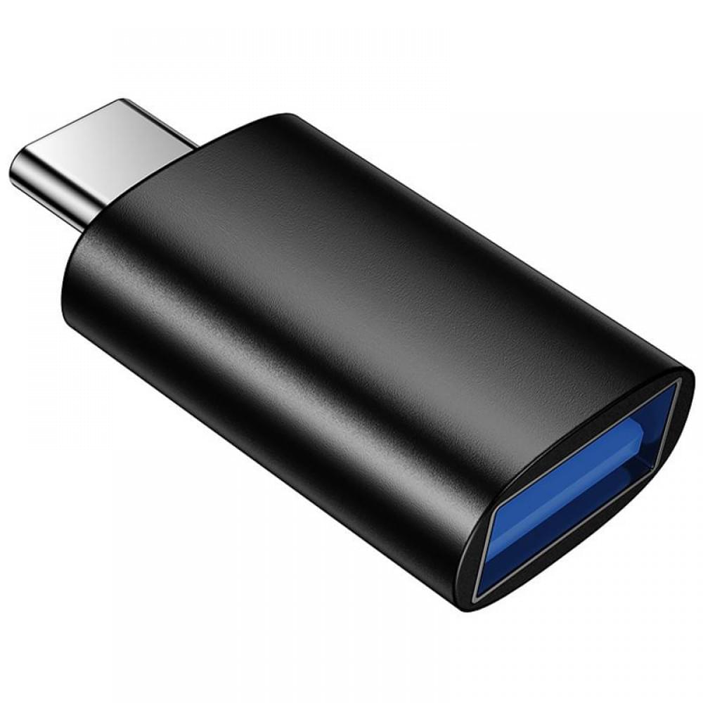 Перехідник Borofone BV26C Type-C Male to USB Female USB3.0 Black