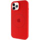 Чохол Silicone Case Full Protective (AA) with MagSafe для Apple iPhone 12 Pro Max (6.7") Червоний / Red