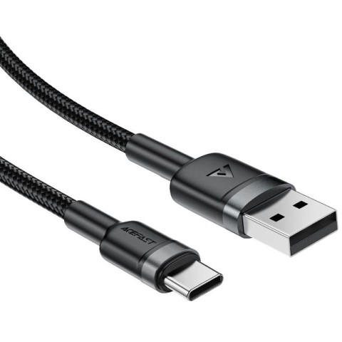 Дата кабель Acefast C22-04 USB to Type-C 60W (1.2m) Black