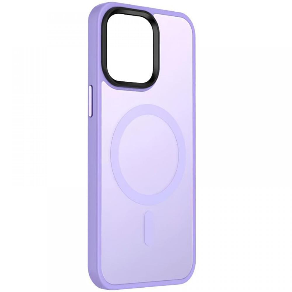 Чохол Ummi Colorful with MagSafe для Apple iPhone 14 (6.1") Бузковий / Light Purple