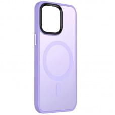 Чохол Ummi Colorful with MagSafe для Apple iPhone 14 (6.1") Бузковий / Light Purple