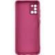 Чохол TPU GETMAN Liquid Silk Full Camera для Samsung Galaxy A31 Бордовий / Marsala