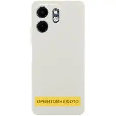 Чохол TPU GETMAN Liquid Silk Full Camera для Motorola Moto G15 4G Білий / White