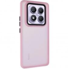 Чохол TPU+PC Lyon Frosted для Xiaomi Redmi Note 14 Pro 4G Pink