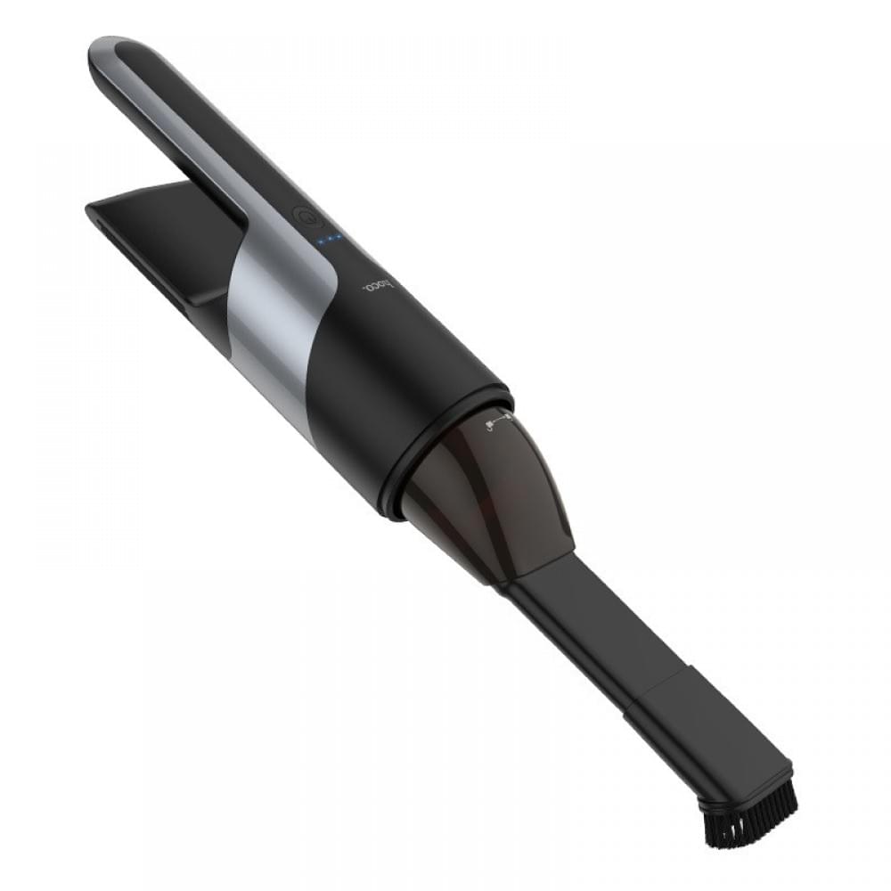 Портативний пилосос Hoco PH16 Azure portable car vacuum cleaner Black / Silver