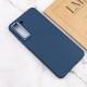 TPU чохол Bonbon Metal Style для Samsung Galaxy S23 Синій / Cosmos blue