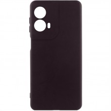 Чохол Silicone Cover Lakshmi Full Camera (AA) для Motorola Moto G85 Шоколадный / Chocolate