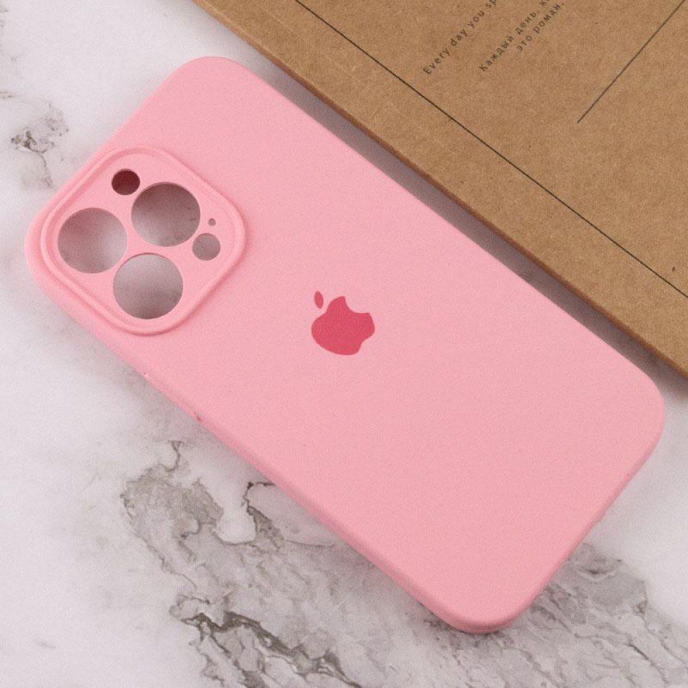 Чехол Silicone Case Full Camera Protective (AA) для Apple iPhone 15 Pro (6.1")