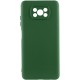 Чохол Silicone Cover Ummi Lakshmi Full Camera (AA) для Xiaomi Poco X3 NFC / Poco X3 Pro Зелений / Dark green