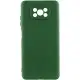 Чохол Silicone Cover Ummi Lakshmi Full Camera (AA) для Xiaomi Poco X3 NFC / Poco X3 Pro Зелений / Dark green