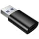 Перехідник Borofone BV26B USB Male to Type-C Female USB3.0 Black