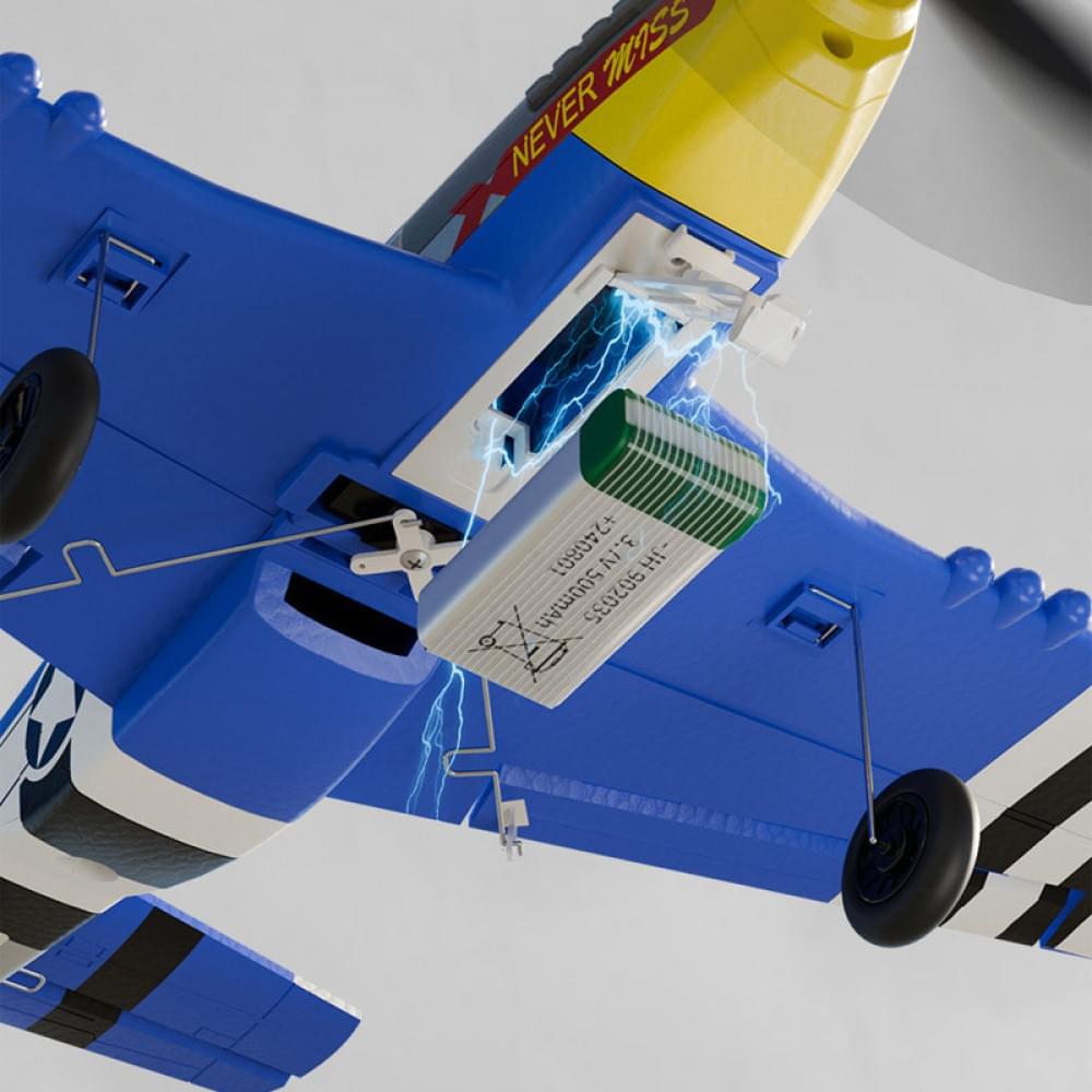 Самолет на радиоуправлении SCHE W551 Four-channel Stunt Fighter