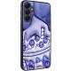 TPU+PC чохол Prisma Fluffie для Samsung Galaxy A16 4G/5G Blueberry