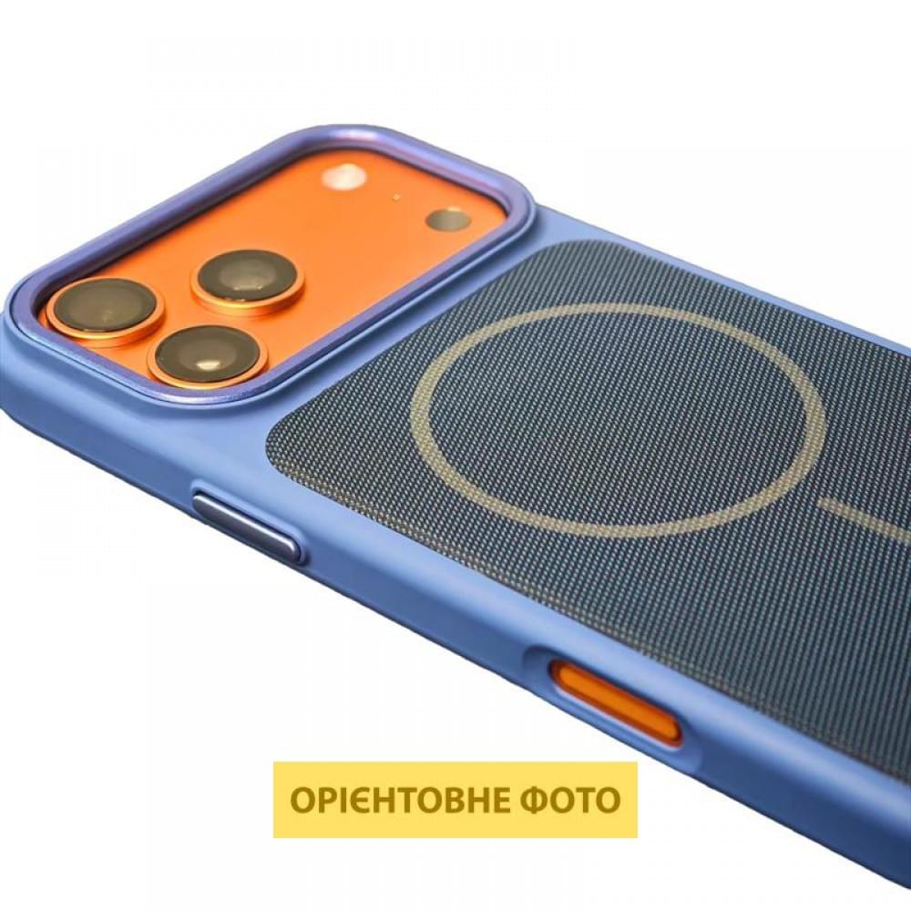 Чохол TPU TechWoven Hybrid with MagSafe для Apple iPhone 17 (6.3") Blue