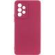 Чохол TPU GETMAN Liquid Silk Full Camera для Samsung Galaxy A13 4G Бордовий / Marsala