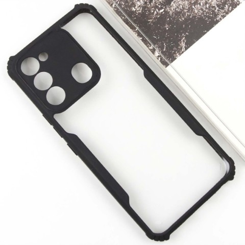 Чохол TPU+PC Ease Black Shield для Tecno Spark Go 2022 (KG5m) / Spark 8C Black