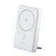 Портативний ЗП Power Bank WIWU Wi-P031 Magnetic з БЗП 30W 10000 mAh White