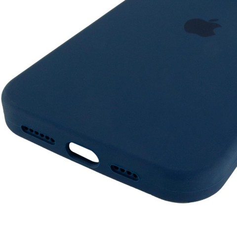 Чохол Silicone Case Full Protective (AA) для Apple iPhone 13 Pro (6.1") Синій / Blue Jay