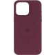 Чохол Silicone Case Full Protective (AA) V2 with MagSafe для Apple iPhone 11 Pro (5.8") Бордовий / Plum