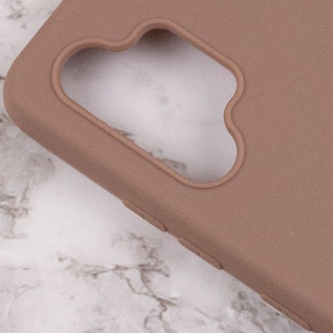 Силіконовий чохол Candy для Samsung Galaxy A54 5G Коричневий